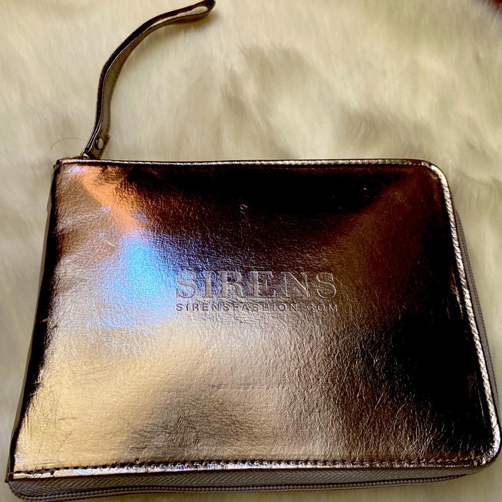 Sirens foldable tote/ wristlet